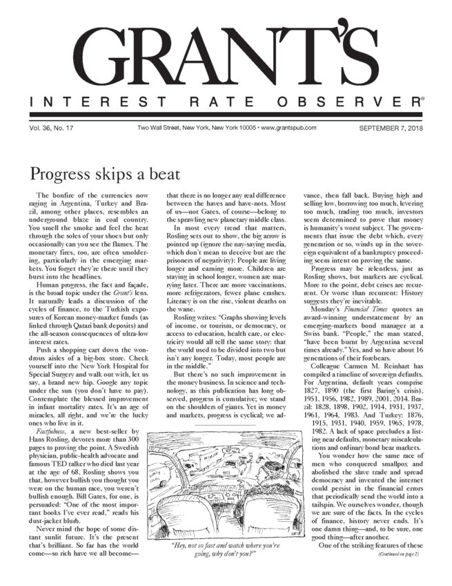 Grant's front page